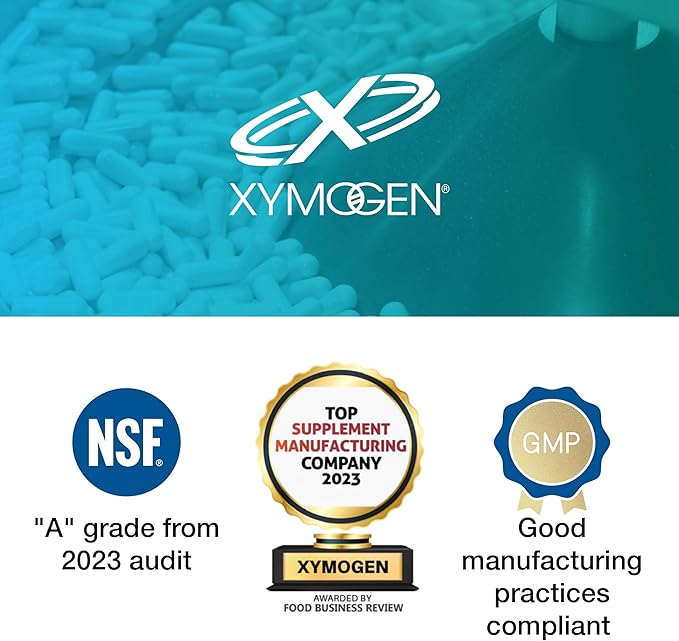 XYMOGEN ActivNutrients Without Iron - Multivitamin Multimineral for Wellness, Immune, Energy and Mood Support - Chelated Minerals + Active B Vitamins with Folate (60 Capsules)