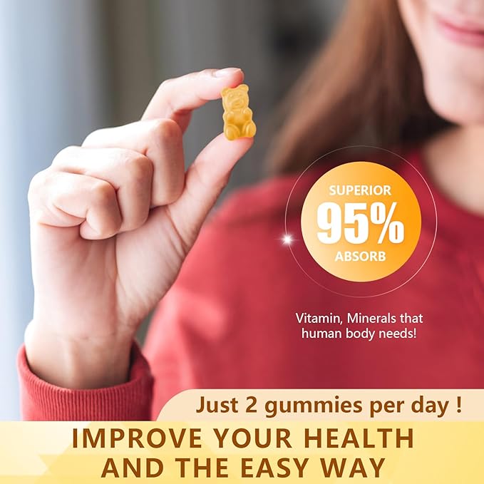 Calcium Magnesium Zinc with Vitamin D3 Supplement, Sugar Free Calcium Gummies for Women Men, High Absorption Zinc Gummies for Bone & Muscle & Immune Health, Vegan Mango Flavor - 120 Count