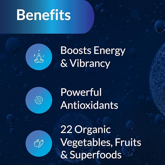 Equilife - Daily Fruit & Vegetable Blend, Superfood Dietary Supplement, Promotes Natural Energy, Rich in Vitamin C, 9 Essential Amino Acids, Easy-to-Use, Gluten-Free, Vegan, Non-GMO (240 Capsules)