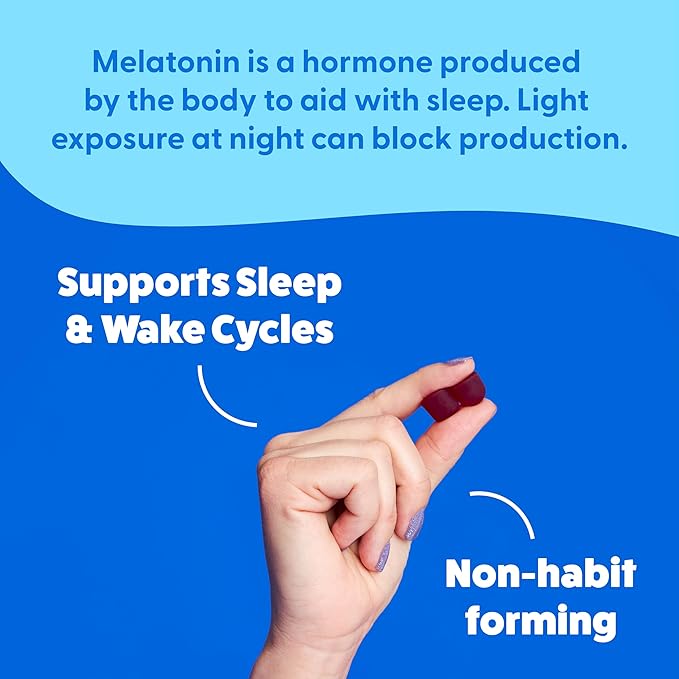 Feel Great Adult Melatonin Gummy | Strawberry Flavored Vegan Gummy| Melatonin 5 MG | Sleep Aid for Adults | 45 Day Supply