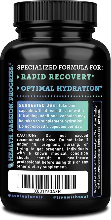 Keto Electrolyte Supplement (120 Capsules) Maximum Keto Electrolytes Supplements Pills w Pink Himalayan Salt, B Vitamins, Magnesium and Potassium Supplement - Salt Pills & Electrolyte Tablets