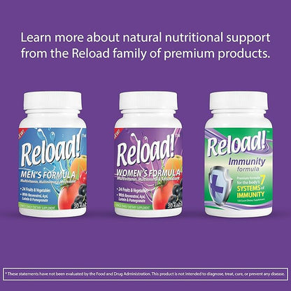 for Women, All Natural, Multivitamin, Multimineral, and Antioxidant with 24 Fruits and Vegetables as Well as Biotin for Hair, Skin, and Nails. 1 Month Supply.