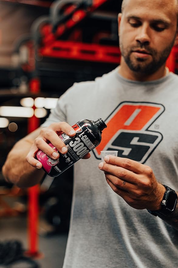 PROSUPPS L-Carnitine Stimulant Free Liquid Shots for Men & Women - Workout Drink for Performance & Muscle Recovery - Clean Energy, No Sugar, No Carbs (31 Servings, 3000 Dragon Fruit)