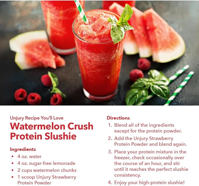 Whey Protein Powder | Strawberry | 21g 100% Whey Isolate Protein Powder | Low Carb and Lactose Free | Gluten Free | Certified Kosher | 15 Servings