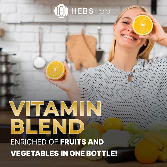 Multivitamin Fruits and Vegetables Supplements – Organic Energy Supplements & Vitamin Immune Booster – Liquid Multivitamins for Women & Men – Fruit and Veggies Supplement – Made in the USA – 2 Pack