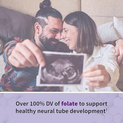 Prenatal Multivitamin for Women from Whole Foods with Biotin, Iron & Folate not Folic Acid, Probiotics for Immune Support - Vitamin Code Raw by Garden of Life - Pregnancy Must Haves - 180 capsules