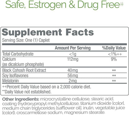 Estroven Sleep Cool for Menopause Relief, 30 Ct, Sleep Support Supplement With Clinically Proven Ingredients to Relieve Menopause Symptoms plus Night Sweats & Hot Flash Relief, Drug-Free & Gluten-Free