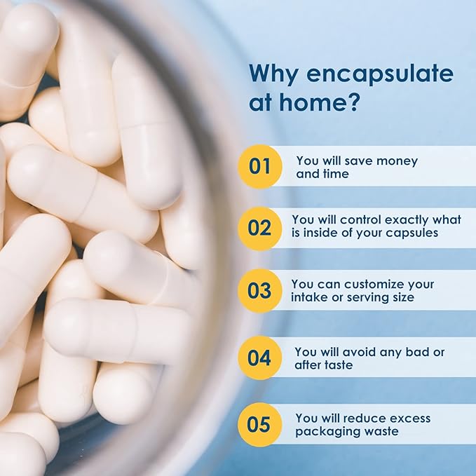 Capsuline Size 000 Empty Gelatin Capsules, Clear - 1000 Count | Gluten Free, Kosher, Non-GMO Certified | Pure Bovine Pill Caps for DIY Supplement Filling