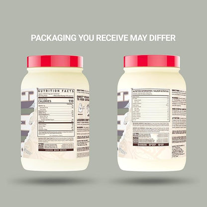 GHOST Vegan Protein Powder, Banana Pancake Batter - 2lb, 20g of Protein - Plant-Based Pea & Organic Pumpkin Protein - ­Post Workout & Nutrition Shakes, Smoothies, & Baking - Soy & Gluten-Free