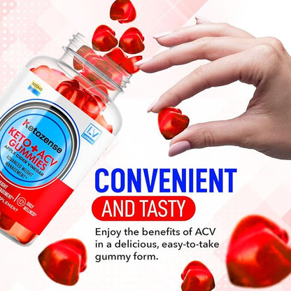 (3 Pack) Ketozense - KetozeneACV Gummies, Ketozense Gummies, KetozenseGummies, Ketozense ACV, Ketozense ACV 180 Gummies for 3 Months
