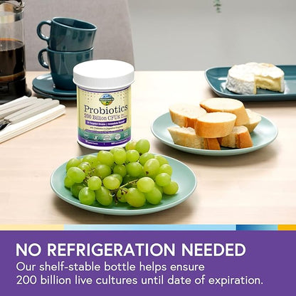 Terranics Daily Probiotics for Men & Women, 200 Billion 36 Strains Immediate Restore Probiotics, with Prebiotics & Enzymes, Healthy Regularity, Delayed Release, Shelf Stable, 60 Veggie Caps