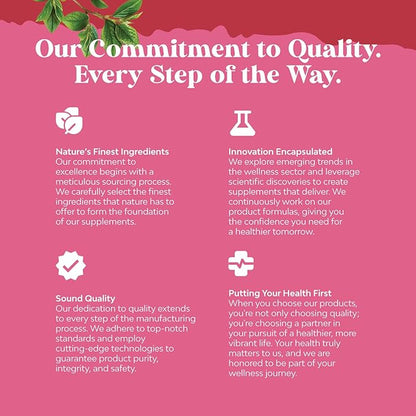 Pomegranate Extract Capsules Antioxidant Supplement - Natural Pomegranate Capsules for Heart Health Joint Support and Pre Workout for Men and Women - Nitric Oxide Supplement with Brain Health Vitamins