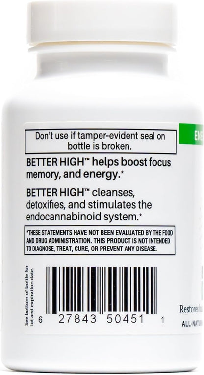 Cleanse Detox Refresh 900mg, 7 Day Full Body Detox Capsules for Men Women, Fast Detox Supports Digestive wellness Gut and Colon Cleanse, Body Cleanse Powerful Ingredients Receptor Reset by Better High