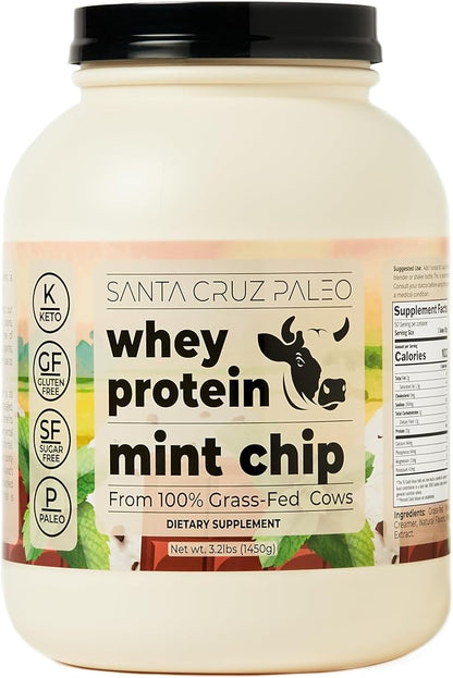 Santa Cruz Paleo Whey Protein Tub (Mint Chip)