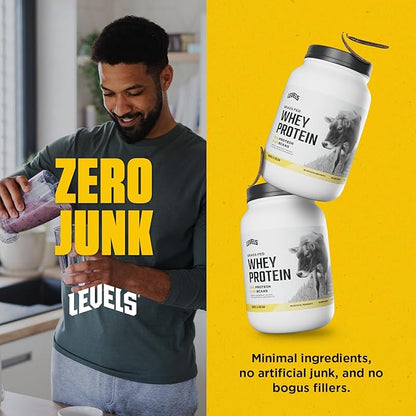 Levels 100% Micellar Casein Protein, Hormone Free, Vanilla Bean, 2LB