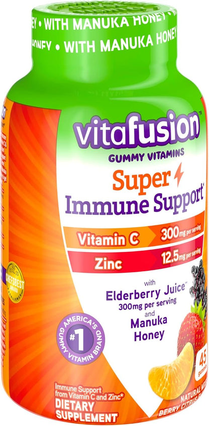 Vitafusion Super Immune Support Gummy Vitamins, 45ct