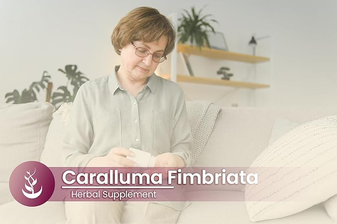 PURE ORIGINAL INGREDIENTS Caralluma Fimbriata, (100 Capsules) Always Pure, No Additives Or Fillers, Lab Verified