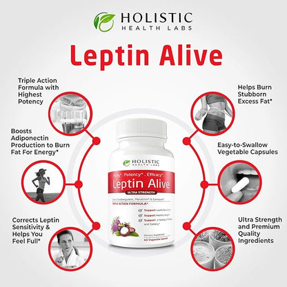 Maximum Leptin Weight Management for Women, Extra Strength - MeraTrim, Carnipure and Cissus Quadrangularis Natural Metabolism Support and Cravings Management. 60 Veggie Capsules