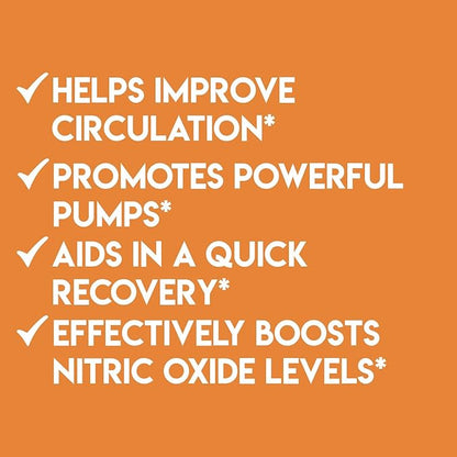 Angry Supplements Monster Test Nitric Oxide Booster Capsules, Extreme N.O Boost, Increase Circulation, Powerful Workouts, Quick Recovery & Energy (2-Pack)