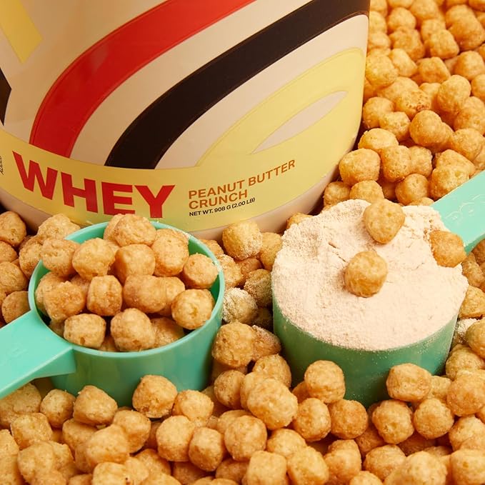 Podium Nutrition, Whey Protein Powder, Peanut Butter Crunch, 22 Servings, 27g of Whey Protein Per Serving