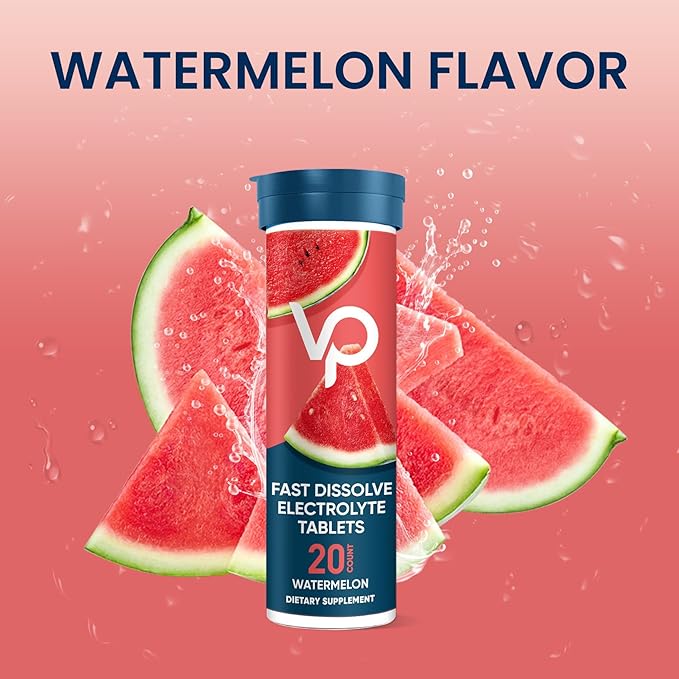 Venture Pal Chewable Electrolyte Tablets, Fast-Dissolve Sugar-Free Stick Salt Tablets - Variety Pack for Rapid Hydration, Outdoor Running, Hiking, Sports | Keto & Vegan Friendly | 80 Count (4 Pack)