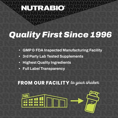 NutraBio Pure Creatine Monohydrate Powder Supplement, Island Splash, (300 g) - Supports Bulk Muscle Energy, Recovery, and Strength - HPLC Tested Pure Grade Creatine Powder Supplement for Men and Women