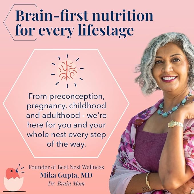 Best Nest Wellness Mama Bird Mineral Complex - Brain Health Support Multivitamin - Aids Bone Development for Mother & Baby - Drink Supplement with Choline & Magnesium - Lemon-Lime, 285 g (30 Servings)