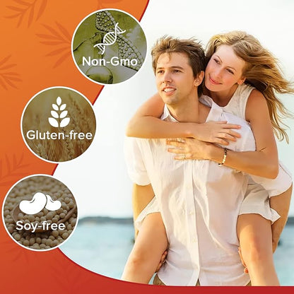 Liposomal GABA with L-Theanine Supplements 1200mg - High Absorption GABA Complex with Ashwagandha, Chamomile, Tart Cherry Herbal Supplements for Men and Women, 60 Softgels