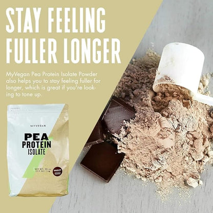Myprotein - MYVEGAN Pea Protein Isolate Powder - Natural Plant Based Amino Acids - Gluten and Sugar Free, Vegan - Banana Bread, 2.2 Lb (30 Servings)