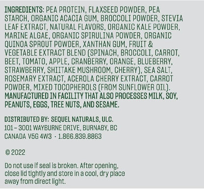 Vega Essentials Plant Based Protein Powder, Vanilla - Vegan, Superfood, Vitamins, Antioxidants, Keto, Low Carb, Dairy Free, Gluten Free, Pea Protein for Women & Men, 1.3 lbs (Packaging May Vary)