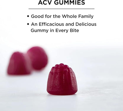 Beyond Fresh Apple Cider Vinegar Gummies, Supports Digestion, Maintain Water Balance, Debloat, Rich in Energy Boosting Vitamin B12 and B9 (Folic Acid), Vegan, Dairy Free, Gluten Free, 90 Count, Multi