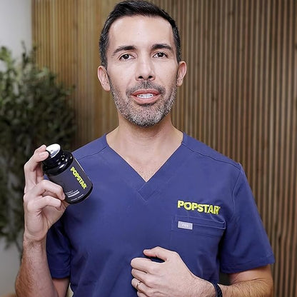 POPSTAR Labs Semen Volume Booster - Men's Semen Health & Fertility Supplement - Doctor Formulated to Increase Load Volume - Made in USA - Non-GMO, Organic, Vegan - 360 Capsules - (3 Month Supply)