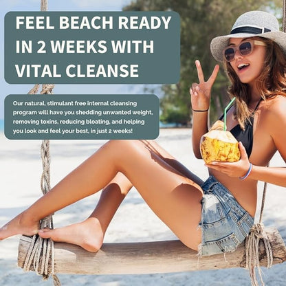 Evolve Vital Cleanse, Natural Detox Formula, Renew Energy and Vitality, Get Vacation Ready