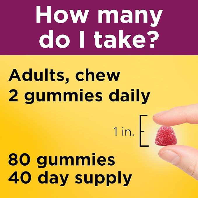 Nature Made Womens Multivitamin with Omega-3, Multivitamin for Women for Daily Nutritional Support, 80 Gummies, 40 Day Supply