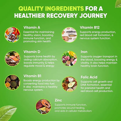 BariSlim Complete Chewable Bariatric Multivitamin Tablets - 45 mg Iron - Bariatric Vitamin & Supplement for Post Bariatric Surgery Including Gastric Bypass & Gastric Sleeve | Mixed Berry (90 Count)