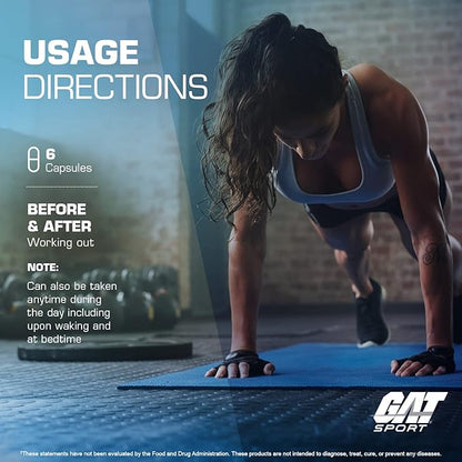 GAT Sport BCAA Powder Nutritional Supplement, 266.5 Gram