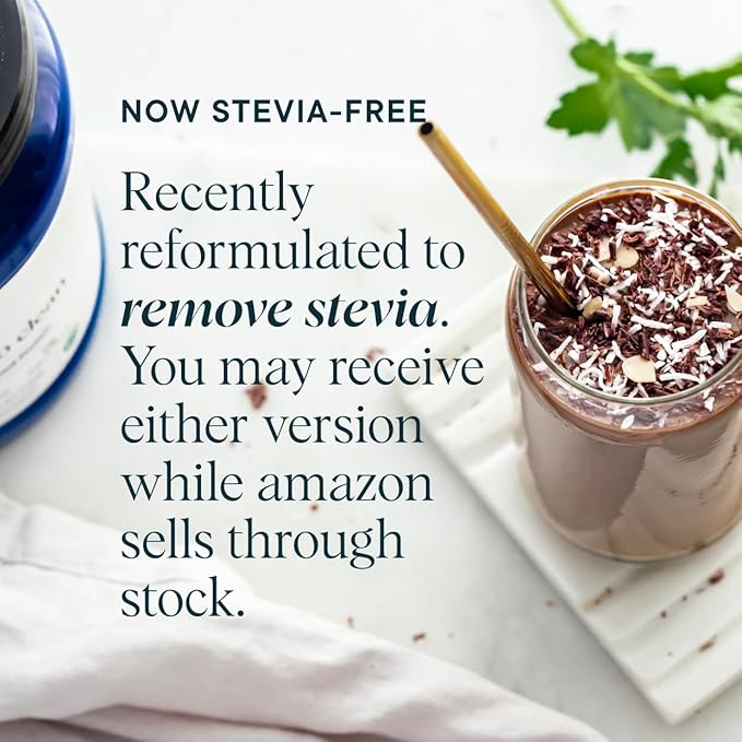 Ora Organic Vegan Protein Powder - 23g Plant Protein for Women and Men - Chocolate Flavor 20 Servings, Bloat-Free, Gluten Free, Non-GMO, No Artificial Sweeteners