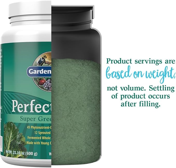 Garden Of Life Whole Food Vegetable Supplement - Perfect Food Green Superfood Dietary Powder, 600g