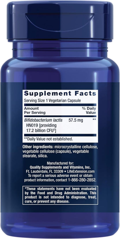 Life Extension FLORASSIST Daily Bowel Regularity, 30 Vegetarian Capsules