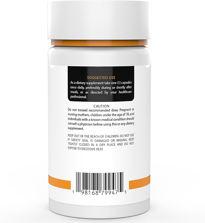 Spermidine 3HCL Supplement - 120 10mg Capsules - 3rd Party COA's provided with Every lot# - Spermidine Trihydrochloride