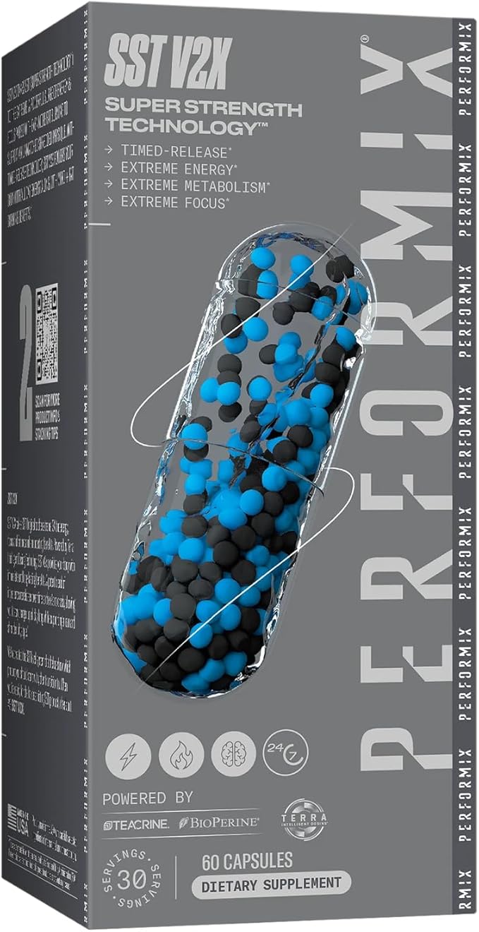 PERFORMIX SST v2X Multi-Phase Super Suspension Thermogenic, 60 Capsules