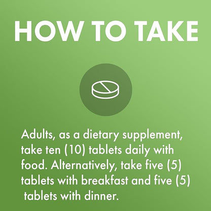 Dr. Mercola Multivitamin Mini-Tabs, 30 Servings (300 Tablets), with 8 Key Nutrients, Dietary Supplements, Supports Immune and Brain Health, Non-GMO