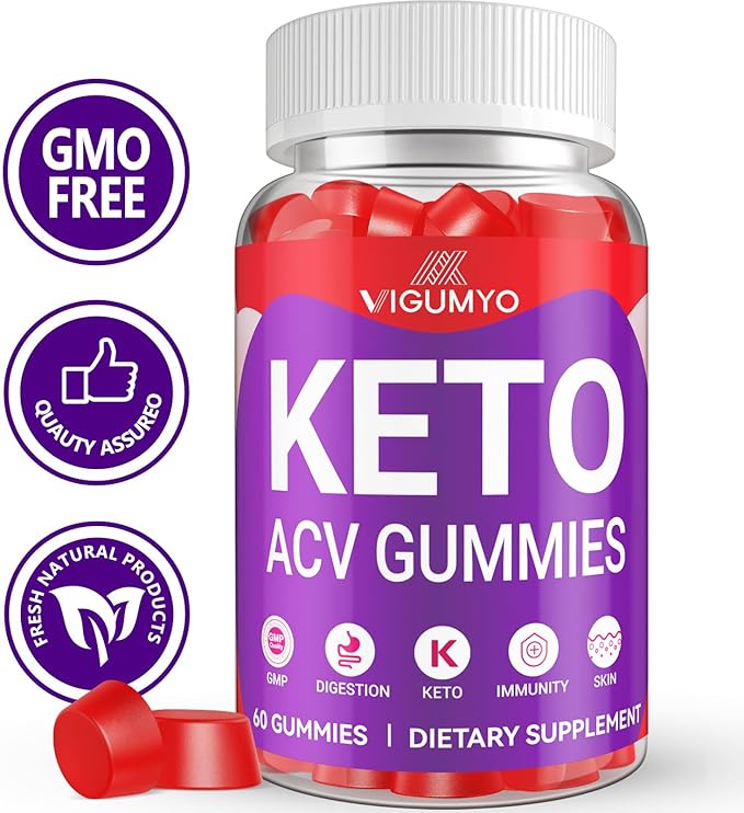 Keto ACV Gummies Advanced Weight Loss Gummies, Keto ACV Gummies for Detox Digestion Energy, 1500 MG Apple Cider Vinegar Gummies with Vitamin for Women Men