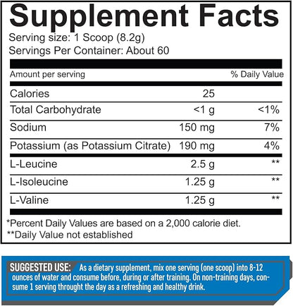 Edge BCAA - 60 Servings (Blue Raspberry)