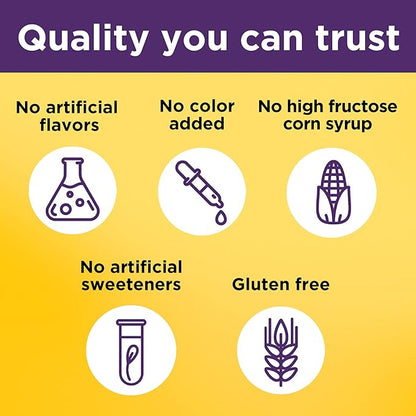 Nature Made Kids First Elderberry with Vitamin C and Zinc, Dietary Supplement for Immune Support, 40 Elderberry Gummies