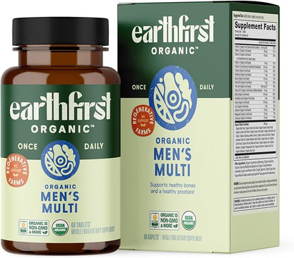Men’s Multi Once Daily, Men's Multivitamin, 19 Vitamins from Herbs & Superfoods, 60 Count