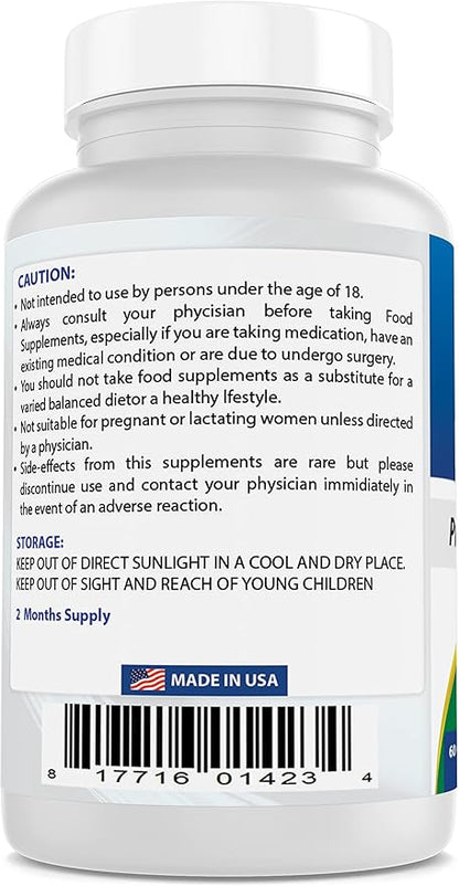 Best Naturals Acetyl L-Carnitine 1000mg Capsule, 60 Count