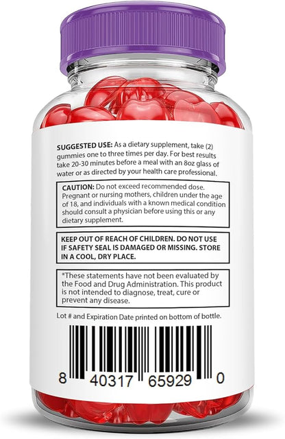 (3 Pack) Pure Slim Keto ACV Gummies Advanced Formula 1000MG PureSlim Keto Gummies Apple Cider Vinegar Formulated with Pomegranate Beet Juice Powder B12 Vegan Non GMO 180 Gummys