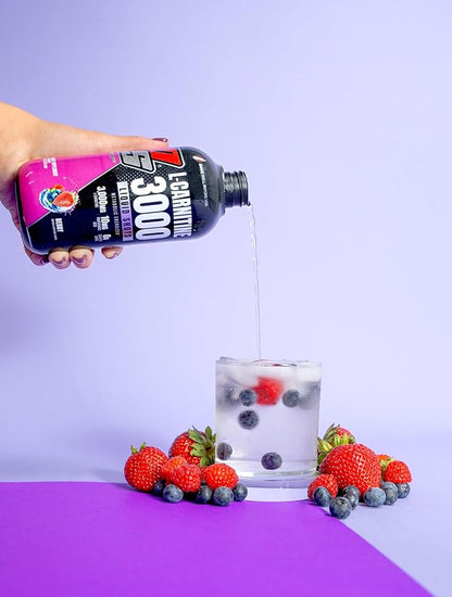 PROSUPPS L-Carnitine Stimulant Free Liquid Shots for Men & Women - Workout Drink for Performance & Muscle Recovery - Clean Energy, No Sugar, No Carbs (31 Servings, 3000 Dragon Fruit)