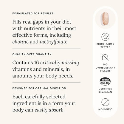 Care/of Multivitamin for Women (60 Count, 30 Day Supply)